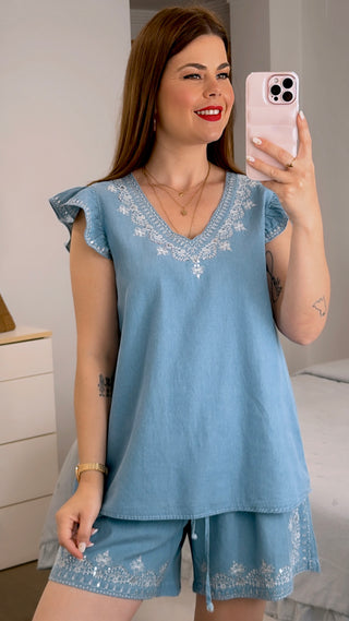 CONJUNTO DENIM EMILIA