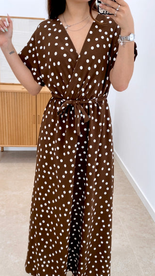 VESTIDO MINI LUNARES