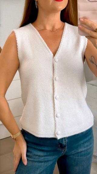 CONJUNTO CHALECO + REBECA