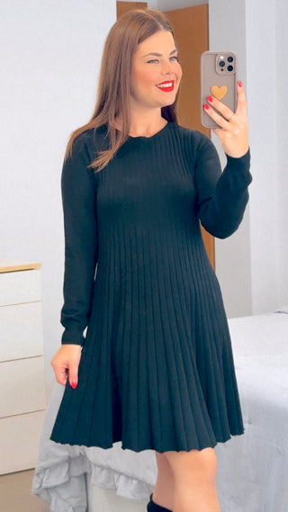 VESTIDO PUNTO EVASE