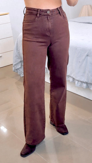 PANTALÓN FAMA MARRÓN