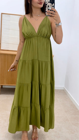 VESTIDO VOLANTES TIRANTES