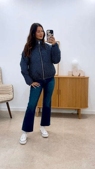 CHAQUETA ACOLCHADA CREMALLERA