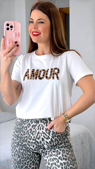 CAMISETA PRINT AMOUR