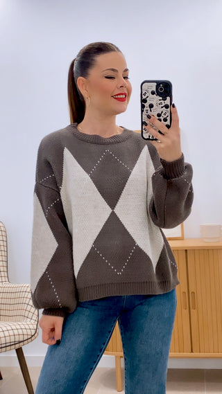SUÉTER ROMBI