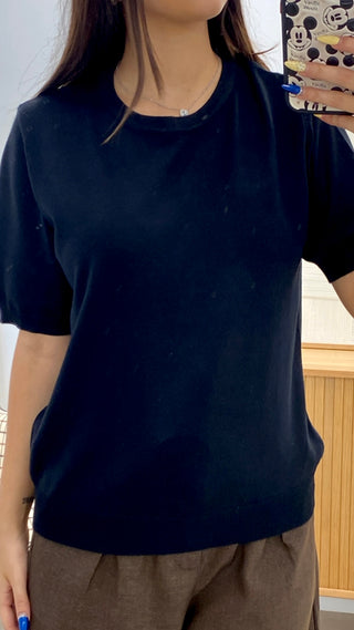 CAMISETA MANGA CORTA PUNTO