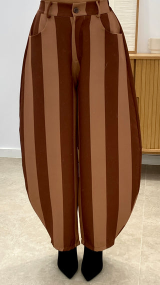 PANTALÓN BICOLOR BARREL
