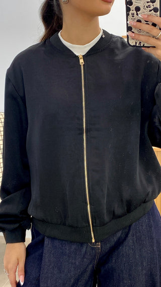 BOMBER SATINADA