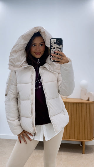 CHAQUETA ACOLCHADA CAPUCHA