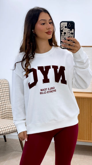 SUDADERA NYC