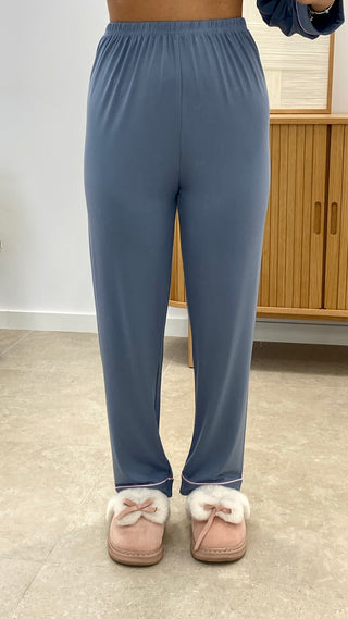 PIJAMA CAMISA + PANTALÓN LARGO