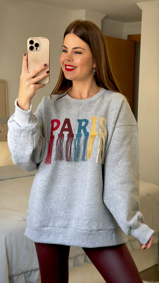 SUDADERA PARIS COLORS