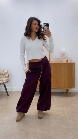 PANTALÓN BAJO AJUSTABLE