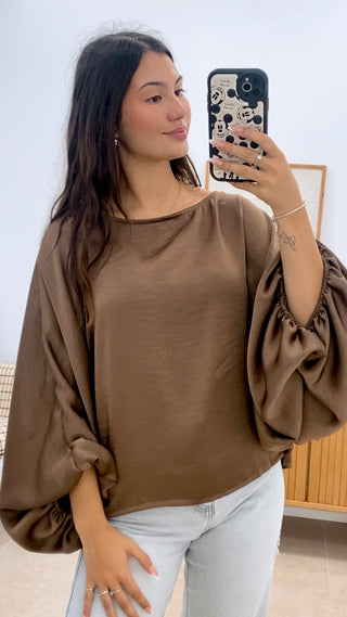 BLUSA MURCIÉLAGO LISA