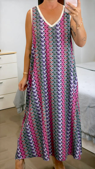 VESTIDO TRENZACO