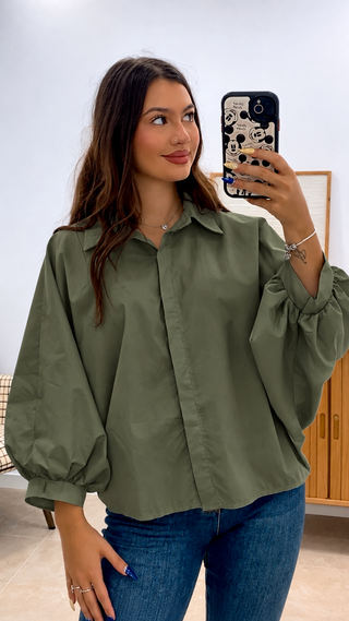 CAMISA LISA MANGA