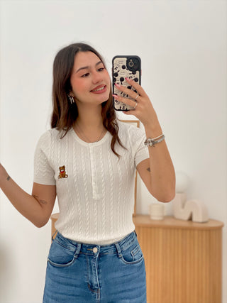 CAMISETA DE PUNTO OSITO