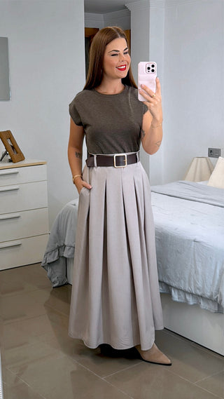VESTIDO COMBINADO