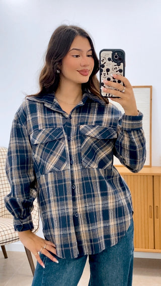 SOBRECAMISA CUADROS
