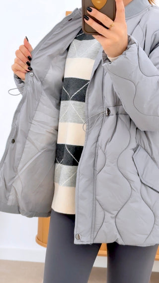 CHAQUETA LIGERA GRIS