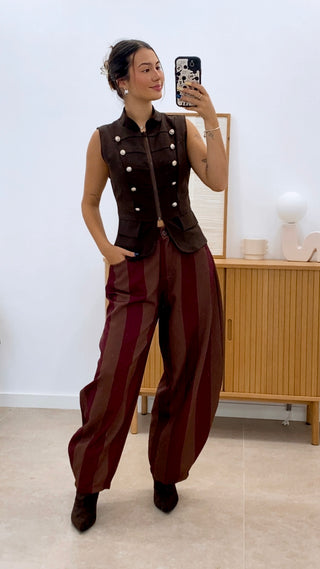 CHALECO MILITAR ELEGANTE