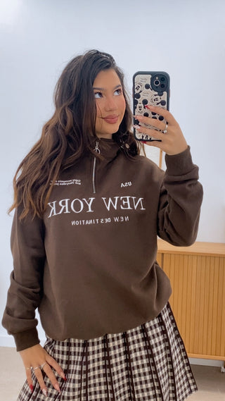 SUDADERA NEW DESTINATION