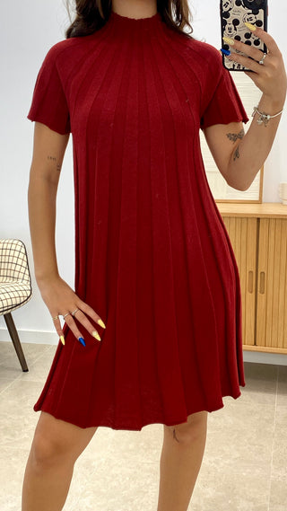 VESTIDO PUNTO MANGA CORTA