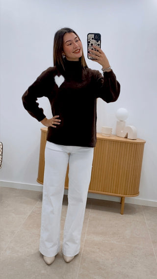 SUÉTER CUELLO CORAZÓN