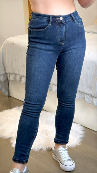 PANTALÓN DENIM FELPA