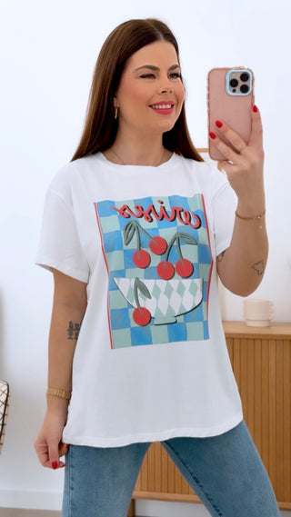 CAMISETA CERISES