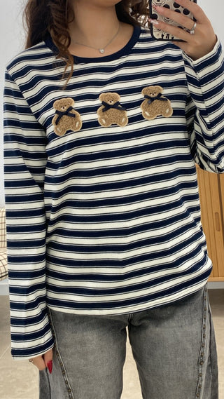 CAMISETA RAYAS TRES OSOS