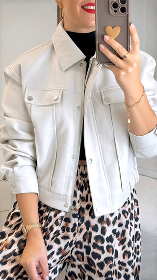 CHAQUETA POLIPIEL BOM