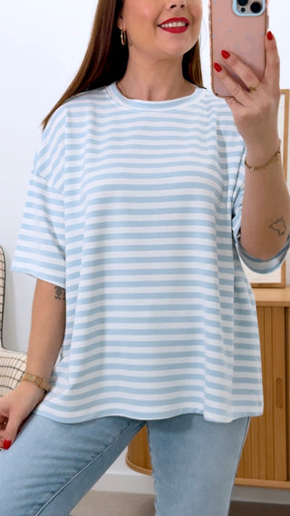 CAMISETA BÁSICA RAYAS