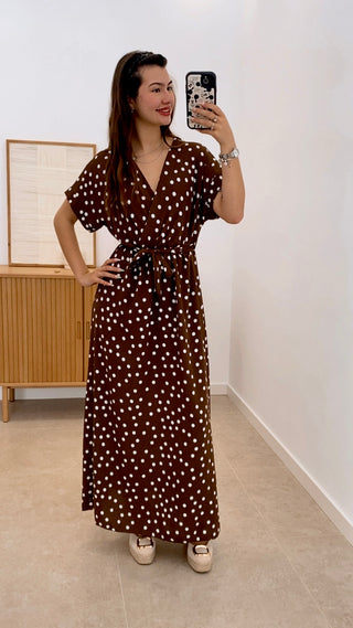 VESTIDO MINI LUNARES