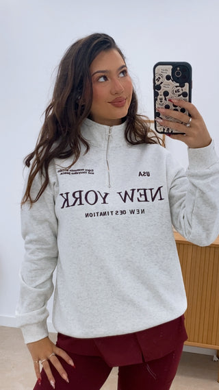 SUDADERA NEW DESTINATION