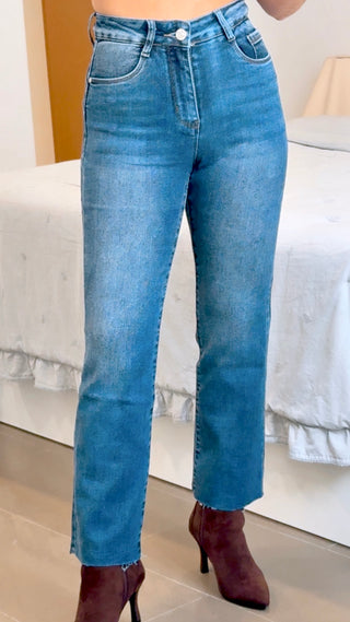 PANTALÓN FAJA DENIM