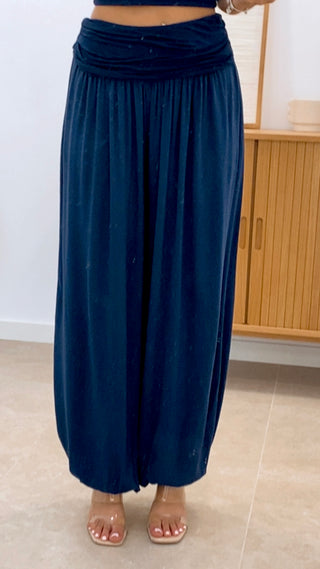 PANTALÓN CINTURA BOMBACHO
