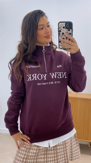 SUDADERA NEW DESTINATION
