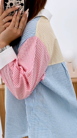 CAMISA RAYAS COLORINES