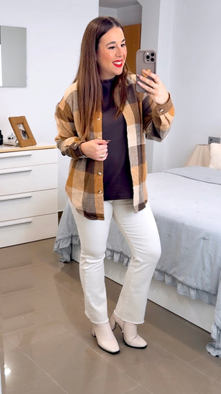 CAMISA FRANELA CUADRADY