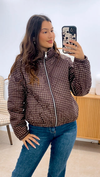 CHAQUETA ACOLCHADA CREMALLERA