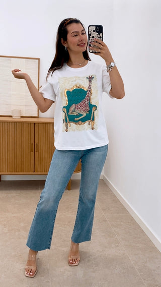 CAMISETA JIRAFA