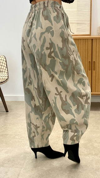PANTALÓN BARREL MILITAR