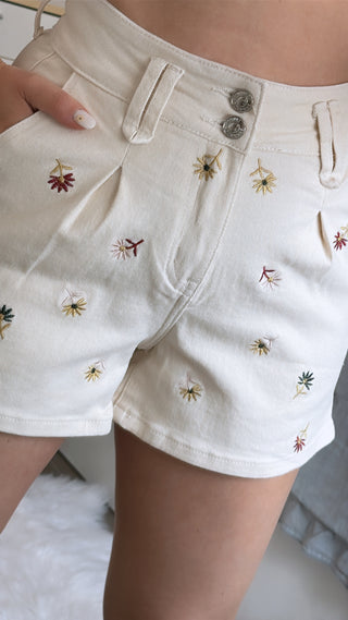 SHORT PINZA FLOR