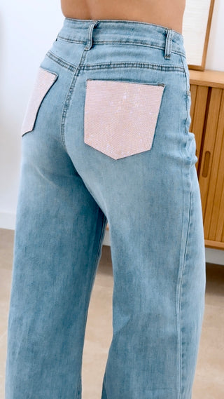 PANTALÓN BOLSILLOS ROSA