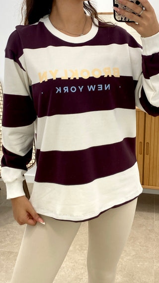 CAMISETA BROOKLYN RAYAS