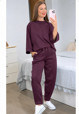 BARREL SWEATSHIRT AND PANTS SET