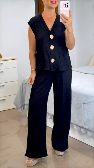 CONJUNTO BOTONES DORADOS