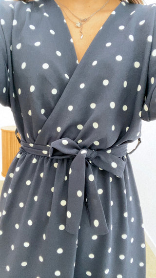 VESTIDO MINI LUNARES
