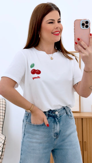 CAMISETA RED CHERRY